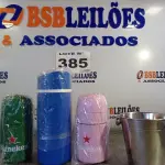 LOTE 385 - 04 – RECIPIENTES TÉRMICOS (NO ESTADO, NÃO SABEMOS SE FUNCIONA. LEILÃO NÃO TEM GARANTIA E NEM DEVOLUÇÃO, SUJEITO A POSSÍVEIS AVARIAS VISÍVEIS/OCULTAS E/OU AUSÊNCIA DE COMPONENTES)