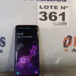 LOTE 361 - 01 - SAMSUNG GALAXY S9 64GB (NO ESTADO, NÃO SABEMOS SE FUNCIONA. LEILÃO NÃO TEM GARANTIA E NEM DEVOLUÇÃO, SUJEITO A POSSÍVEIS AVARIAS VISÍVEIS/OCULTAS E/OU AUSÊNCIA DE COMPONENTES)