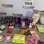 LOTE 354 - 36 - COSMÉTICOS DIVERSOS (NO ESTADO, NÃO SABEMOS SE FUNCIONA. LEILÃO NÃO TEM GARANTIA E NEM DEVOLUÇÃO, SUJEITO A POSSÍVEIS AVARIAS VISÍVEIS/OCULTAS E/OU AUSÊNCIA DE COMPONENTES)