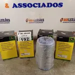 LOTE 192 - 04 FILTROS DE TRANSMISSÃO JOHN DEERE. (NO ESTADO, LEILÃO NÃO TEM GARANTIA E NEM DEVOLUÇÃO, SUJEITO A POSSÍVEIS AVARIAS VISÍVEIS/OCULTAS E/OU AUSÊNCIA DE COMPONENTES).
