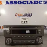 LOTE 177 - 01 CENTRAL MULTIMIDIA NISSAN. (NO ESTADO, LEILÃO NÃO TEM GARANTIA E NEM DEVOLUÇÃO, SUJEITO A POSSÍVEIS AVARIAS VISÍVEIS/OCULTAS E/OU AUSÊNCIA DE COMPONENTES).