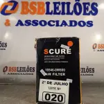 LOTE 020 - 01 FILTRO DE AR NISSAN MODELO 16546-OW800.  (NO ESTADO, LEILÃO NÃO TEM GARANTIA E NEM DEVOLUÇÃO, SUJEITO A POSSÍVEIS AVARIAS VISÍVEIS/OCULTAS E/OU AUSÊNCIA DE COMPONENTES).