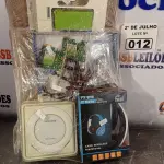 LOTE 012 - 01 CARREGADOR WIRELESS, 02 PLACAS DE REDE WIFI, 01 POWER BANK E 01 FONE DE OUVIDO. (NO ESTADO, LEILÃO NÃO TEM GARANTIA E NEM DEVOLUÇÃO, SUJEITO A POSSÍVEIS AVARIAS VISÍVEIS/OCULTAS E/OU AUSÊNCIA DE COMPONENTES).
