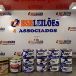 LOTE 116 - 12 LATAS DE ADESIVO PLÁSTICO, 01 REMOVEDOR PASTOSO E 01 MASSA ASFÁLTICA PARA VEDAÇÃO. (NO ESTADO, LEILÃO NÃO TEM GARANTIA E NEM DEVOLUÇÃO, SUJEITO A POSSÍVEIS AVARIAS VISÍVEIS/OCULTAS E/OU AUSÊNCIA DE COMPONENTES).