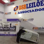 LOTE 167 - 01 CENTRAL MULTIMIDIA DA TOYOTA HILUX. (NO ESTADO, LEILÃO NÃO TEM GARANTIA E NEM DEVOLUÇÃO, SUJEITO A POSSÍVEIS AVARIAS VISÍVEIS/OCULTAS E/OU AUSÊNCIA DE COMPONENTES).