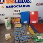 LOTE 321 - 30 - ITENS DE PAPELARIA DIVERSOS (NO ESTADO, NÃO SABEMOS SE FUNCIONA. LEILÃO NÃO TEM GARANTIA E NEM DEVOLUÇÃO, SUJEITO A POSSÍVEIS AVARIAS VISÍVEIS/OCULTAS E/OU AUSÊNCIA DE COMPONENTES)