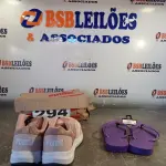 LOTE 294 - 02 – PARES DE CALÇADOS FEMININO Nº 35 (NO ESTADO, NÃO SABEMOS SE FUNCIONA. LEILÃO NÃO TEM GARANTIA E NEM DEVOLUÇÃO, SUJEITO A POSSÍVEIS AVARIAS VISÍVEIS/OCULTAS E/OU AUSÊNCIA DE COMPONENTES)