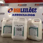 LOTE 105 - 03 GALÕES DE ÁLCOOL EM GEL ANTISSÉPTICO HIGIENIZADOR DE MÃOS 70% 4KG CADA. (NO ESTADO, LEILÃO NÃO TEM GARANTIA E NEM DEVOLUÇÃO, SUJEITO A POSSÍVEIS AVARIAS VISÍVEIS/OCULTAS E/OU AUSÊNCIA DE COMPONENTES).