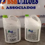 LOTE 157 - 10 LITROS DE AGI PRO SENDO 05 LITROS DE RESTAURADOR DE BRILHO E 05 LITROS DE BASE SELADORA. (NO ESTADO, LEILÃO NÃO TEM GARANTIA E NEM DEVOLUÇÃO, SUJEITO A POSSÍVEIS AVARIAS VISÍVEIS/OCULTAS E/OU AUSÊNCIA DE COMPONENTES).