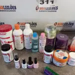 LOTE 311 - 20 - COSMÉTICOS DIVERSOS (NO ESTADO, NÃO SABEMOS SE FUNCIONA. LEILÃO NÃO TEM GARANTIA E NEM DEVOLUÇÃO, SUJEITO A POSSÍVEIS AVARIAS VISÍVEIS/OCULTAS E/OU AUSÊNCIA DE COMPONENTES)