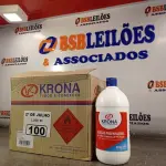 LOTE 100 - 06 LITROS DE SOLUÇÃO PREPARADORA PARA TUBOS E CONEXÕES DE PVC RÍGIDO LINHA ÁGUA FRIA. (NO ESTADO, LEILÃO NÃO TEM GARANTIA E NEM DEVOLUÇÃO, SUJEITO A POSSÍVEIS AVARIAS VISÍVEIS/OCULTAS E/OU AUSÊNCIA DE COMPONENTES).