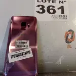 LOTE 361 - 01 - SAMSUNG GALAXY S9 64GB (NO ESTADO, NÃO SABEMOS SE FUNCIONA. LEILÃO NÃO TEM GARANTIA E NEM DEVOLUÇÃO, SUJEITO A POSSÍVEIS AVARIAS VISÍVEIS/OCULTAS E/OU AUSÊNCIA DE COMPONENTES)