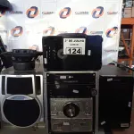 LOTE 124 - 02 SUBWOOFER, 01 APARELHO DE SOM E 01 ALTO-FALANTE MARCAS E MODELOS DIVERSOS. (NO ESTADO, LEILÃO NÃO TEM GARANTIA E NEM DEVOLUÇÃO, SUJEITO A POSSÍVEIS AVARIAS VISÍVEIS/OCULTAS E/OU AUSÊNCIA DE COMPONENTES).