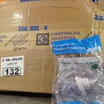 LOTE 132 - 01 LOTE COM VÁRIOS CONJUNTOS DE NEBULIZAÇÃO. (NO ESTADO, LEILÃO NÃO TEM GARANTIA E NEM DEVOLUÇÃO, SUJEITO A POSSÍVEIS AVARIAS VISÍVEIS/OCULTAS E/OU AUSÊNCIA DE COMPONENTES).