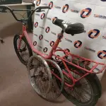 LOTE 119 - 01 BICICLETA MONARK MONARETA ARO 20. (NO ESTADO, LEILÃO NÃO TEM GARANTIA E NEM DEVOLUÇÃO, SUJEITO A POSSÍVEIS AVARIAS VISÍVEIS/OCULTAS E/OU AUSÊNCIA DE COMPONENTES).