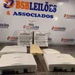 LOTE 002 - 07 RÁDIOS AP WIRELESS SENDO: 05 SIEMENS WS-AP3610, 01INTELBRAS WOM 5000 E 01 UBIKITI UNIFI AP-LR. (NO ESTADO, LEILÃO NÃO TEM GARANTIA E NEM DEVOLUÇÃO, SUJEITO A POSSÍVEIS AVARIAS VISÍVEIS/OCULTAS E/OU AUSÊNCIA DE COMPONENTES).