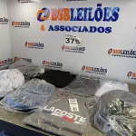 LOTE 375 - 08 – PEÇAS DE ROUPAS MASCULINAS (NO ESTADO, NÃO SABEMOS SE FUNCIONA. LEILÃO NÃO TEM GARANTIA E NEM DEVOLUÇÃO, SUJEITO A POSSÍVEIS AVARIAS VISÍVEIS/OCULTAS E/OU AUSÊNCIA DE COMPONENTES)