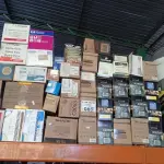 LOTE 085 - 01 LOTE COM GRANDE QUANTIDADE DE TONERS MARCAS E MODELOS DIVERSOS. (NO ESTADO, LEILÃO NÃO TEM GARANTIA E NEM DEVOLUÇÃO, SUJEITO A POSSÍVEIS AVARIAS VISÍVEIS/OCULTAS E/OU AUSÊNCIA DE COMPONENTES).