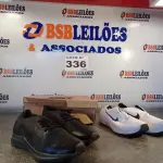 LOTE 336 - 02 – PARES DE CALÇADOS MASCULINO Nº 40 (NO ESTADO, NÃO SABEMOS SE FUNCIONA. LEILÃO NÃO TEM GARANTIA E NEM DEVOLUÇÃO, SUJEITO A POSSÍVEIS AVARIAS VISÍVEIS/OCULTAS E/OU AUSÊNCIA DE COMPONENTES)
