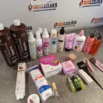 LOTE 373 - 25 - COSMÉTICOS DIVERSOS (NO ESTADO, NÃO SABEMOS SE FUNCIONA. LEILÃO NÃO TEM GARANTIA E NEM DEVOLUÇÃO, SUJEITO A POSSÍVEIS AVARIAS VISÍVEIS/OCULTAS E/OU AUSÊNCIA DE COMPONENTES)