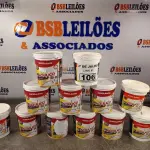 LOTE 106 - 12 KG DE REJUNTAMENTO ACRÍLICO SUPER JUNTA. (NO ESTADO, LEILÃO NÃO TEM GARANTIA E NEM DEVOLUÇÃO, SUJEITO A POSSÍVEIS AVARIAS VISÍVEIS/OCULTAS E/OU AUSÊNCIA DE COMPONENTES).