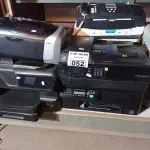LOTE 052 - 10 IMPRESSORAS MARCAS E MODELOS DIVERSOS PARA RETIRADA DE PEÇAS. (NO ESTADO, LEILÃO NÃO TEM GARANTIA E NEM DEVOLUÇÃO, SUJEITO A POSSÍVEIS AVARIAS VISÍVEIS/OCULTAS E/OU AUSÊNCIA DE COMPONENTES).