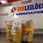 LOTE 101 - 06 LATAS DE ADESIVO ESTRUTURAL DE BASE EPÓXI MEDIA FLUIDEZ COMPONENTES A+B. (NO ESTADO, LEILÃO NÃO TEM GARANTIA E NEM DEVOLUÇÃO, SUJEITO A POSSÍVEIS AVARIAS VISÍVEIS/OCULTAS E/OU AUSÊNCIA DE COMPONENTES).