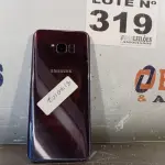 LOTE 319 - 01 - SAMSUNG GALAXY S8 PLUS 64GB (NO ESTADO, NÃO SABEMOS SE FUNCIONA. LEILÃO NÃO TEM GARANTIA E NEM DEVOLUÇÃO, SUJEITO A POSSÍVEIS AVARIAS VISÍVEIS/OCULTAS E/OU AUSÊNCIA DE COMPONENTES)