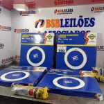 LOTE 080 - 10 LÂMPADAS FLUORESCENTES CIRCULAR 40W 110-220V E 10 REATORES. (NO ESTADO, LEILÃO NÃO TEM GARANTIA E NEM DEVOLUÇÃO, SUJEITO A POSSÍVEIS AVARIAS VISÍVEIS/OCULTAS E/OU AUSÊNCIA DE COMPONENTES).