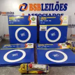 LOTE 080 - 10 LÂMPADAS FLUORESCENTES CIRCULAR 40W 110-220V E 10 REATORES. (NO ESTADO, LEILÃO NÃO TEM GARANTIA E NEM DEVOLUÇÃO, SUJEITO A POSSÍVEIS AVARIAS VISÍVEIS/OCULTAS E/OU AUSÊNCIA DE COMPONENTES).