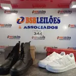 LOTE 344 - 02 – PARES DE CALÇADOS Nº 40 (NO ESTADO, NÃO SABEMOS SE FUNCIONA. LEILÃO NÃO TEM GARANTIA E NEM DEVOLUÇÃO, SUJEITO A POSSÍVEIS AVARIAS VISÍVEIS/OCULTAS E/OU AUSÊNCIA DE COMPONENTES)