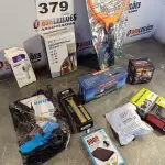 LOTE 379 - 10 - ITENS DE TECNOLOGIA (NO ESTADO, NÃO SABEMOS SE FUNCIONA. LEILÃO NÃO TEM GARANTIA E NEM DEVOLUÇÃO, SUJEITO A POSSÍVEIS AVARIAS VISÍVEIS/OCULTAS E/OU AUSÊNCIA DE COMPONENTES)