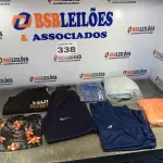 LOTE 338 - 08 – PEÇAS DE ROUPAS MASCULINAS (NO ESTADO, NÃO SABEMOS SE FUNCIONA. LEILÃO NÃO TEM GARANTIA E NEM DEVOLUÇÃO, SUJEITO A POSSÍVEIS AVARIAS VISÍVEIS/OCULTAS E/OU AUSÊNCIA DE COMPONENTES)
