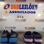 LOTE 314 - 02 – PARES DE CALÇADOS MASCULINO Nº 38 (NO ESTADO, NÃO SABEMOS SE FUNCIONA. LEILÃO NÃO TEM GARANTIA E NEM DEVOLUÇÃO, SUJEITO A POSSÍVEIS AVARIAS VISÍVEIS/OCULTAS E/OU AUSÊNCIA DE COMPONENTES)