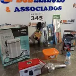 LOTE 345 - 10 - ITENS DOMÉSTICOS DIVERSOS (NO ESTADO, NÃO SABEMOS SE FUNCIONA. LEILÃO NÃO TEM GARANTIA E NEM DEVOLUÇÃO, SUJEITO A POSSÍVEIS AVARIAS VISÍVEIS/OCULTAS E/OU AUSÊNCIA DE COMPONENTES)