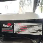 LOTE 401 - 01 - GERADOR DE ENERGIA TOYAMA GASOLINA (NO ESTADO, NÃO SABEMOS SE FUNCIONA. LEILÃO NÃO TEM GARANTIA E NEM DEVOLUÇÃO, SUJEITO A POSSÍVEIS AVARIAS VISÍVEIS/OCULTAS E/OU AUSÊNCIA DE COMPONENTES)