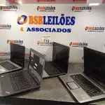 LOTE 112 - 04 NOTEBOOKS MARCAS E MODELOS DIVERSOS PARA RETIRADA DE PEÇAS. (NO ESTADO, LEILÃO NÃO TEM GARANTIA E NEM DEVOLUÇÃO, SUJEITO A POSSÍVEIS AVARIAS VISÍVEIS/OCULTAS E/OU AUSÊNCIA DE COMPONENTES).