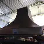 LOTE 488 - 01 COIFA EM AÇO INOX. (NO ESTADO, LEILÃO NÃO TEM GARANTIA E NEM DEVOLUÇÃO, SUJEITO A POSSÍVEIS AVARIAS VISÍVEIS/OCULTAS E/OU AUSÊNCIA DE COMPONENTES).