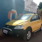 LOTE 503 - 01 VW/CROSSFOX; ANO:2006/2006; ALCOOL/GASOLINA NA COR AMARELA. (NO ESTADO, LEILÃO NÃO TEM GARANTIA E NEM DEVOLUÇÃO, SUJEITO A POSSÍVEIS AVARIAS VISÍVEIS/OCULTAS E/OU AUSÊNCIA DE COMPONENTES).