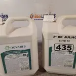 LOTE 435 - 02 GALÕES DE ÁLCOOL EM GEL ANTISSÉPTICO HIGIENIZADOR DE MÃOS 70% 4KG CADA. (NO ESTADO, LEILÃO NÃO TEM GARANTIA E NEM DEVOLUÇÃO, SUJEITO A POSSÍVEIS AVARIAS VISÍVEIS/OCULTAS E/OU AUSÊNCIA DE COMPONENTES).