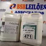 LOTE 471 - 02 GALÕES DE ÁLCOOL EM GEL ANTISSÉPTICO HIGIENIZADOR DE MÃOS 70% 4KG CADA. (NO ESTADO, LEILÃO NÃO TEM GARANTIA E NEM DEVOLUÇÃO, SUJEITO A POSSÍVEIS AVARIAS VISÍVEIS/OCULTAS E/OU AUSÊNCIA DE COMPONENTES).