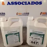 LOTE 447 - 02 GALÕES DE ÁLCOOL EM GEL ANTISSÉPTICO HIGIENIZADOR DE MÃOS 70% 4KG CADA. (NO ESTADO, LEILÃO NÃO TEM GARANTIA E NEM DEVOLUÇÃO, SUJEITO A POSSÍVEIS AVARIAS VISÍVEIS/OCULTAS E/OU AUSÊNCIA DE COMPONENTES).