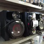 LOTE 286 - 01 APARELHO DE SOM 3X1 MARCA LG. (NO ESTADO, LEILÃO NÃO TEM GARANTIA E NEM DEVOLUÇÃO, SUJEITO A POSSÍVEIS AVARIAS VISÍVEIS/OCULTAS E/OU AUSÊNCIA DE COMPONENTES).