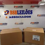 LOTE 473 - 02 CAIXAS COM BISNAGAS DE ÁLCOOL EM GEL 70% COM HIDRATANTE 440G COM 12 UNIDADES CADA. (NO ESTADO, LEILÃO NÃO TEM GARANTIA E NEM DEVOLUÇÃO, SUJEITO A POSSÍVEIS AVARIAS VISÍVEIS/OCULTAS E/OU AUSÊNCIA DE COMPONENTES).