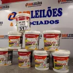LOTE 317 - 10 KG DE REJUNTAMENTO ACRÍLICO SUPER JUNTA. (NO ESTADO, LEILÃO NÃO TEM GARANTIA E NEM DEVOLUÇÃO, SUJEITO A POSSÍVEIS AVARIAS VISÍVEIS/OCULTAS E/OU AUSÊNCIA DE COMPONENTES).