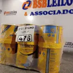 LOTE 476 - 06 LATAS DE ADESIVO ESTRUTURAL DE BASE EPÓXI MEDIA FLUIDEZ COMPONENTES A+B. (NO ESTADO, LEILÃO NÃO TEM GARANTIA E NEM DEVOLUÇÃO, SUJEITO A POSSÍVEIS AVARIAS VISÍVEIS/OCULTAS E/OU AUSÊNCIA DE COMPONENTES).