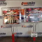 LOTE 007 - 02 GRELHAS PARA CHURRASQUEIRA. (NO ESTADO, LEILÃO NÃO TEM GARANTIA E NEM DEVOLUÇÃO, SUJEITO A POSSÍVEIS AVARIAS VISÍVEIS/OCULTAS E/OU AUSÊNCIA DE COMPONENTES).