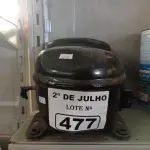 LOTE 477 - 02 MOTORES PARA REFRIGERAÇÃO. (NO ESTADO, LEILÃO NÃO TEM GARANTIA E NEM DEVOLUÇÃO, SUJEITO A POSSÍVEIS AVARIAS VISÍVEIS/OCULTAS E/OU AUSÊNCIA DE COMPONENTES).