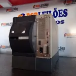 LOTE 075 - 01 IMPRESSORA DE ETIQUETAS MARCA ZEBRA MODELO Z4M. (NO ESTADO, LEILÃO NÃO TEM GARANTIA E NEM DEVOLUÇÃO, SUJEITO A POSSÍVEIS AVARIAS VISÍVEIS/OCULTAS E/OU AUSÊNCIA DE COMPONENTES).