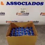 LOTE 357 - 01 LOTE COM VÁRIOS FRASCOS DE ÁLCOOL EM GEL 70% 100ML. (NO ESTADO, LEILÃO NÃO TEM GARANTIA E NEM DEVOLUÇÃO, SUJEITO A POSSÍVEIS AVARIAS VISÍVEIS/OCULTAS E/OU AUSÊNCIA DE COMPONENTES).